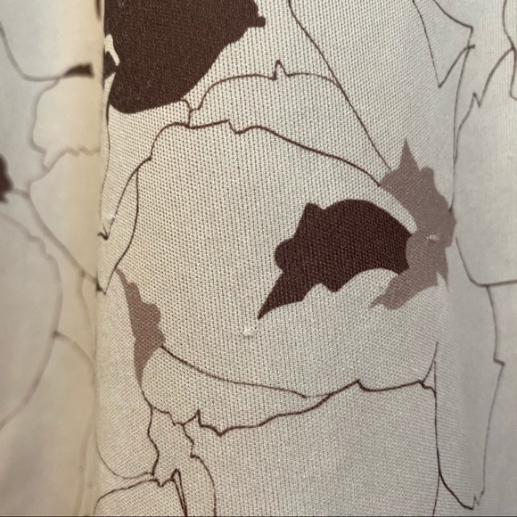 Vintage Neck-tie Pussy Bow Floral Blouse - Picture 10 of 10